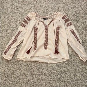 American Eagle boho long sleeve